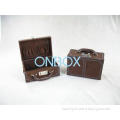 Custom Portable gift packaging boxes / file case with handl